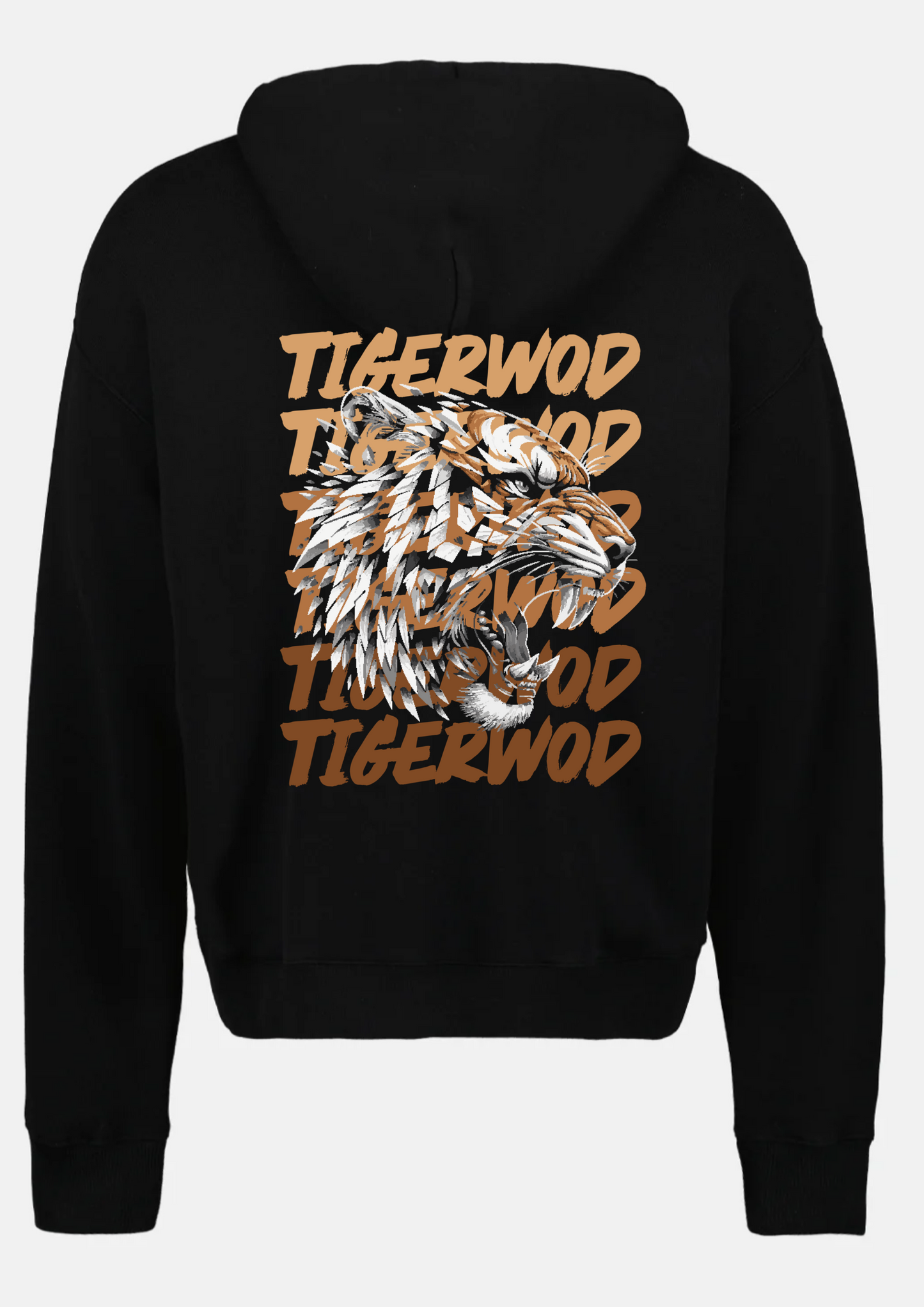 SWEAT TIGERWOD BLACK UNISEXE