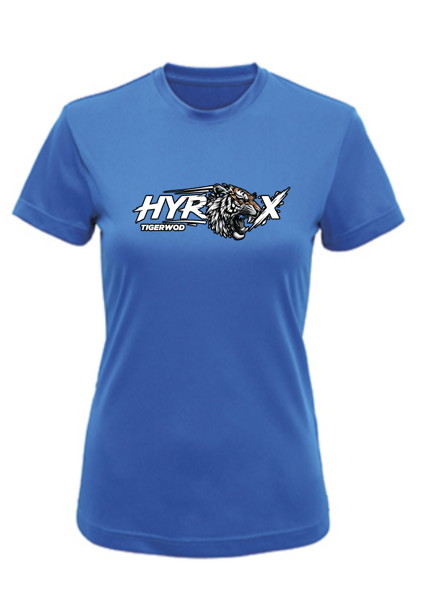 TEE SHIRT WOMEN HYROX TIGER BLUE