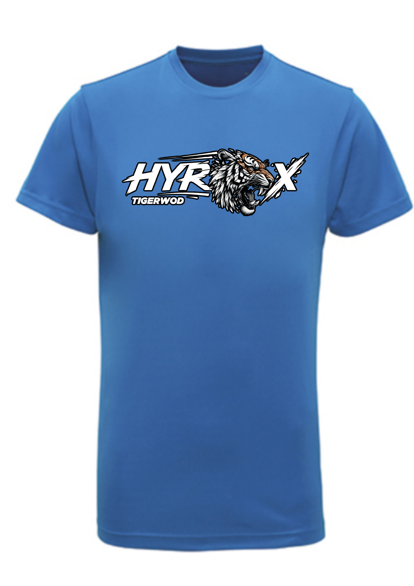 TEE SHIRT MEN HYROX TIGER BLUE