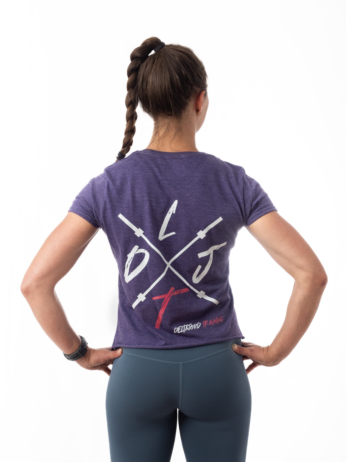 CROP TOP FEMME BARBELL CLUB