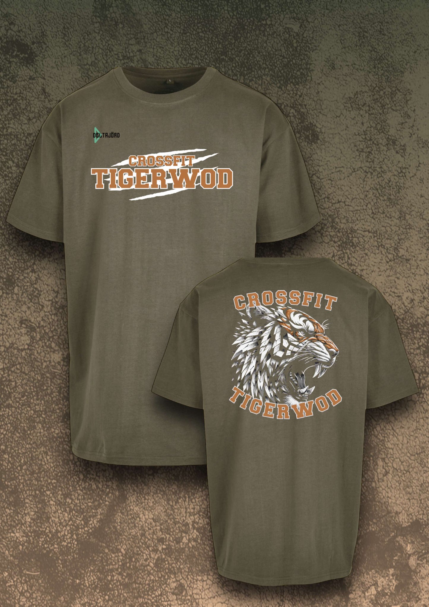 OVERSIZE TIGERWOD KAKI