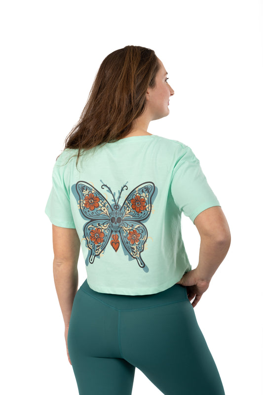 CROP TOP BUTTERFLY