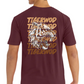 TEE SHIRT UNISEXE TIGER MAROON
