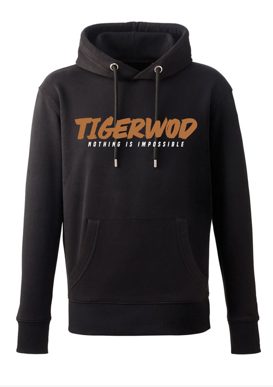 SWEAT TIGERWOD BLACK UNISEXE