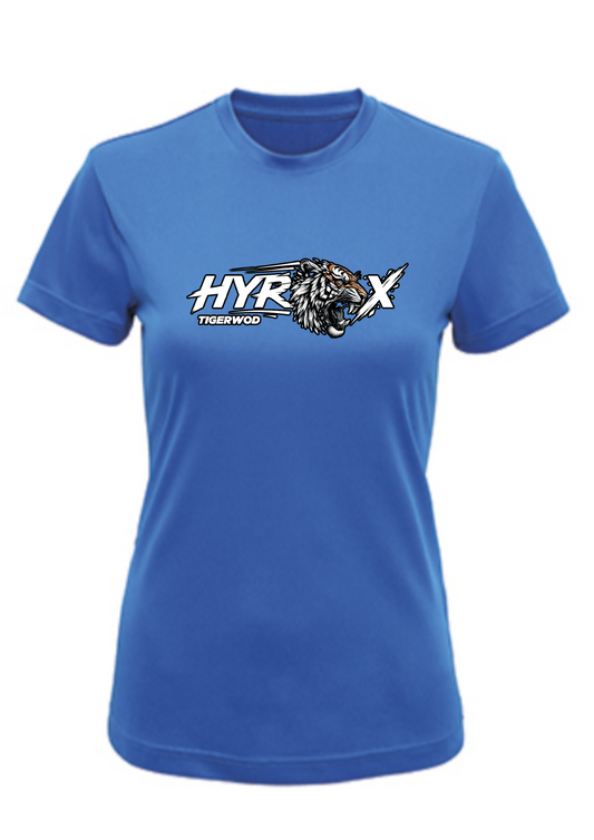 TEE SHIRT WOMEN HYROX TIGER BLUE