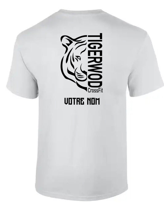 T-SHIRT TIGER WOD PERSONNALISABLE